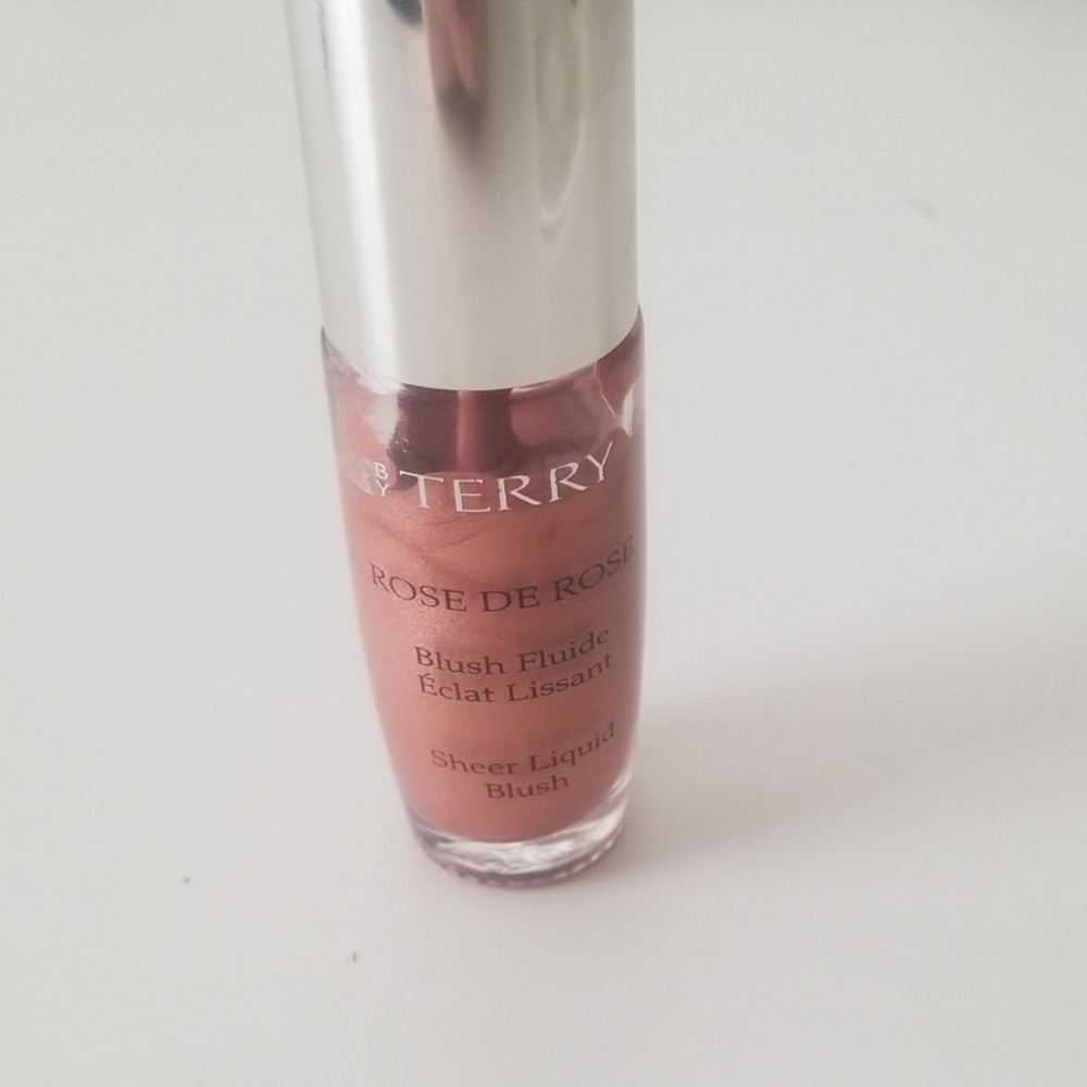 By Terry sheer liquid blush in Amber Rose